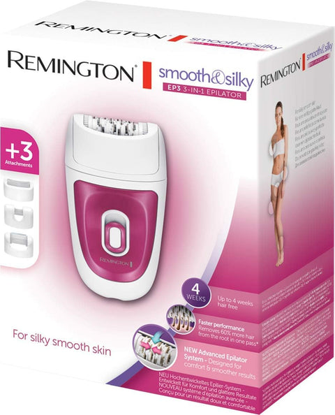 Remington Ep7300 Smooth & Silky Ep3 3-In-1 Epilator