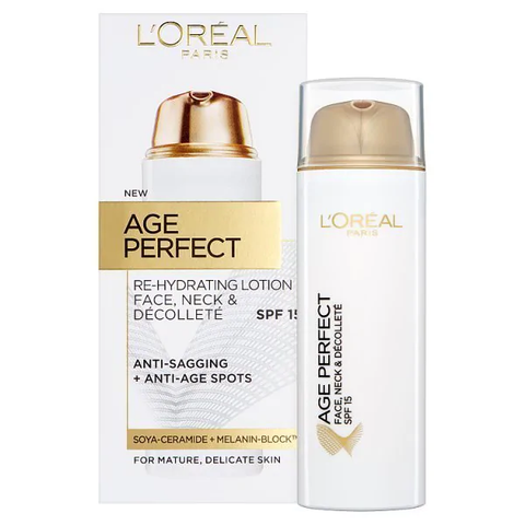 L'oreal – Age Perfect Rehydrating Fluid SPF 15 (50ML)