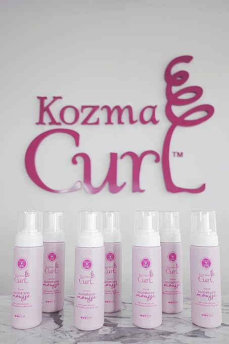 KOZMA CURL MOISTURE VOLUME MOUSSE 200ML