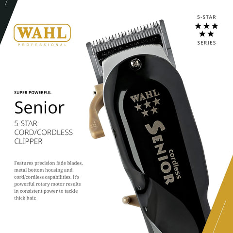 Wahl Senior 8504-2316 Hair Clipper Cord/Cordless