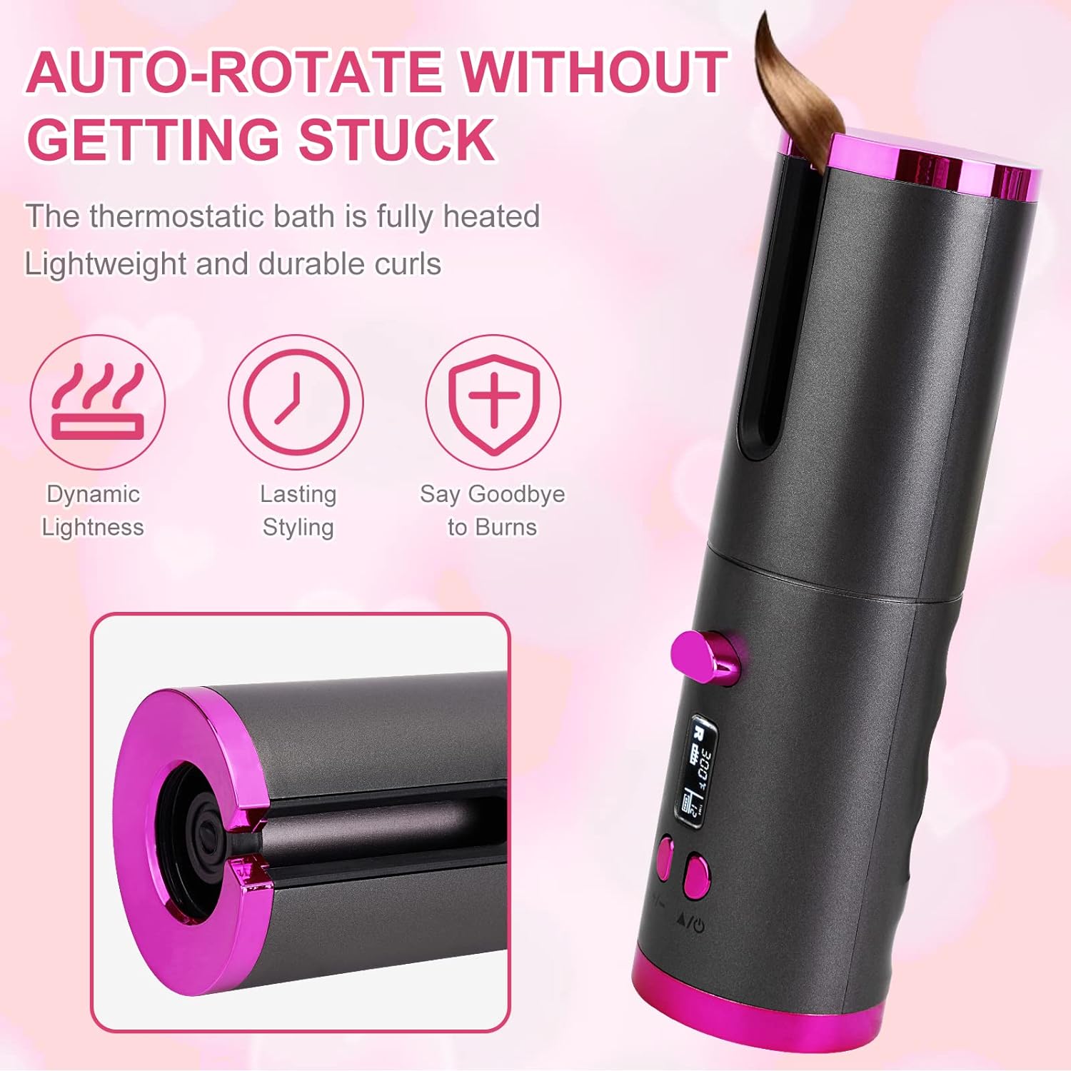 Style Pro Cordless Automatic Hair Curler IZZAT DAOUK Lebanon