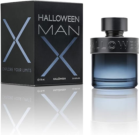 Halloween Man X Eau de Toilette for Men, Oriental Fougère Fragrance