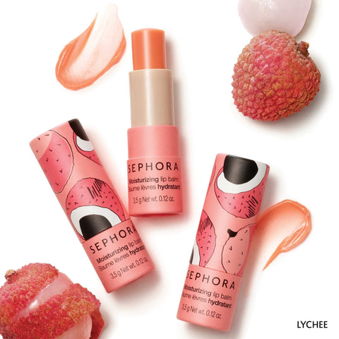 Sephora Lychee Moisturizing Lip Balm 8 Hours Hydration