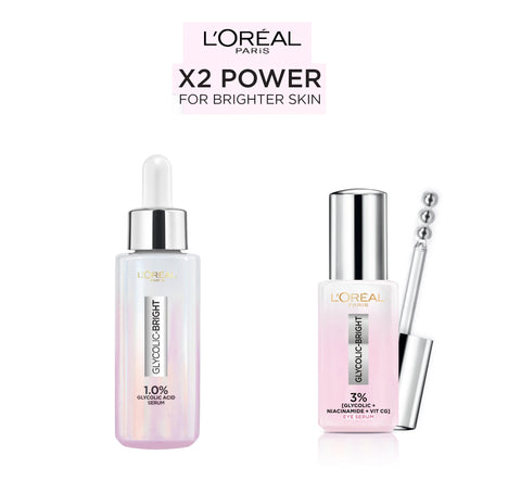 L'oreal x2 Power For Brighter Skin & Eyes