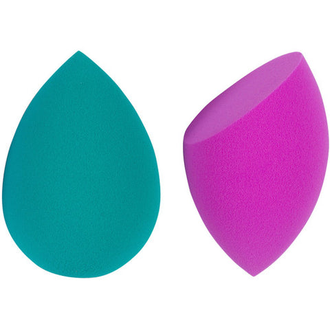 DUO BLENDING SPONGES: PURPLE/TEAL (2PCS)