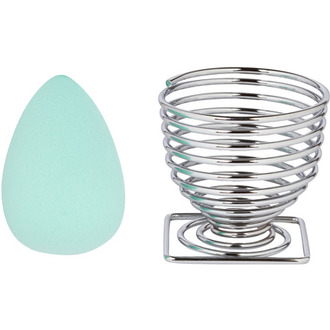 CALA SPONGE & HOLDER - MINT TEARDROP