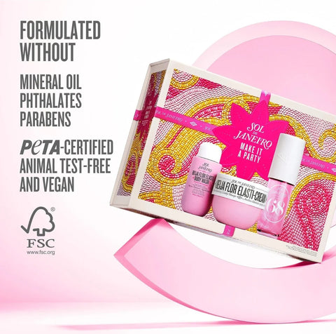 Sol de Janeiro Make It a Party Beija Flor Body Routine Set