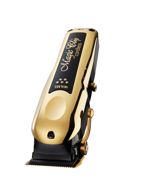 Wahl 3024577 ماكينة حلاقة لاسلكية Magic Clip Gold من سلسلة 5 نجوم