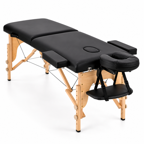 Portable Folding Massage Bed with Face Cradle
