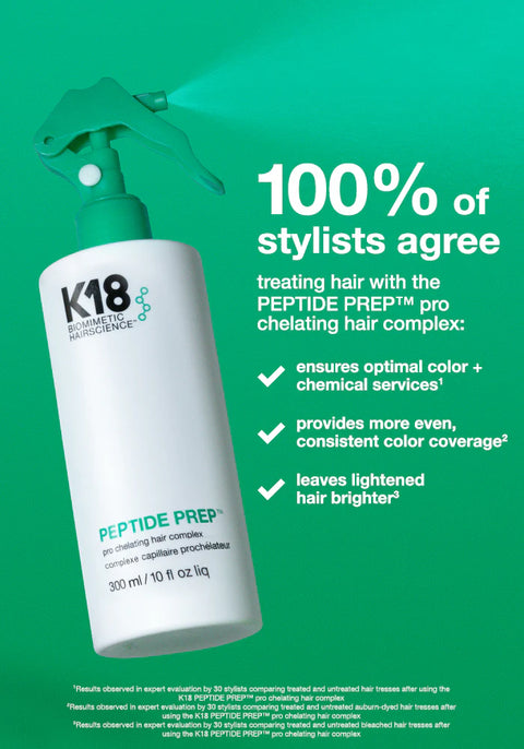 K18 Peptide Prep Pro Chelating Hair Complex 300 مل