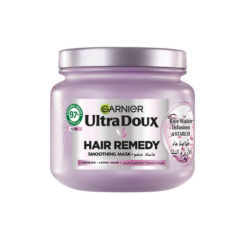 Garnier Ultra Doux Rice Water Infusion & Starch Hair Remedy Mask 400ML