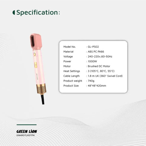 Green Lion 5 in 1 Professional Hair Styler 2