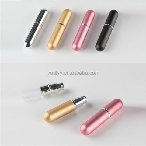 Pump Spray Glass Perfume Bottle Vial 5ml