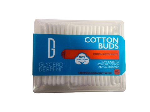 GLYCERO DERMINE COTTON BUDS 200 COUNT