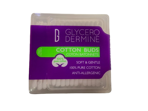 GLYCERO DERMINE COTTON BUDS 100 COUNT