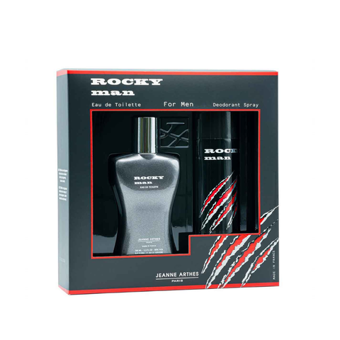 Jeanne Arthes Rocky Man EDT 100ml + Deodorant 200ml
