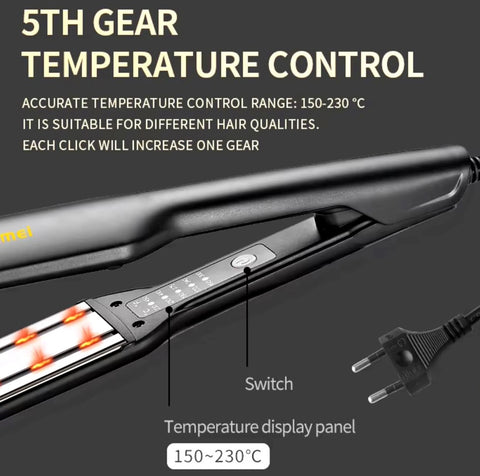 Kemei Professional Infrared Hair Straightener KM-2519