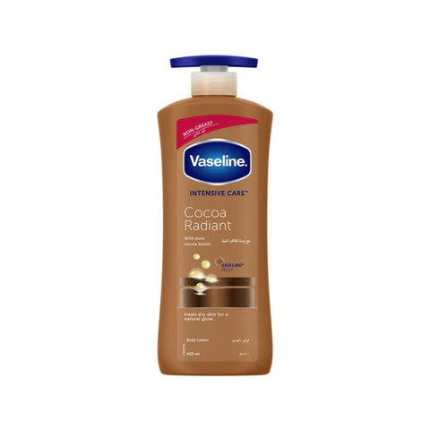 Vaseline intensive care cocoa radiant with pure cocoa butter 400ML