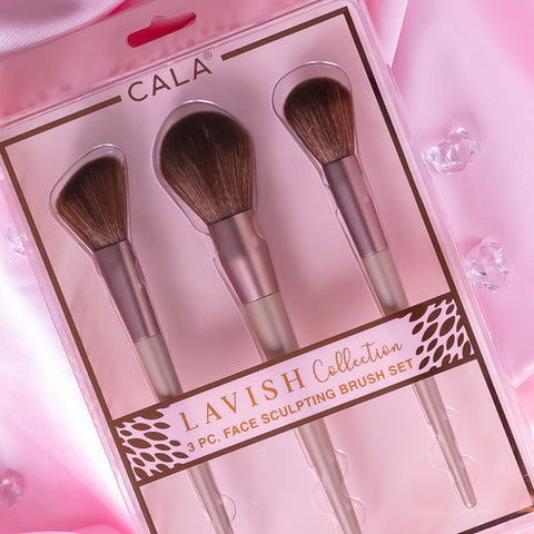 CALA LAVISH COLLECTION FACE SCULPTING BRUSH SET 3PCS