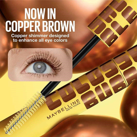 MAYBELLINE NEW YORK COLOSSAL BUBBLE MASCARA BUILDABLE SLEEK VOLUME AND LONG LASTING 24HR WEAR MASCARA