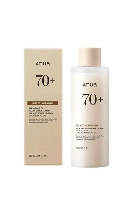 Anua Rice 70 + Ceramide Glow Milky Toner 250ml