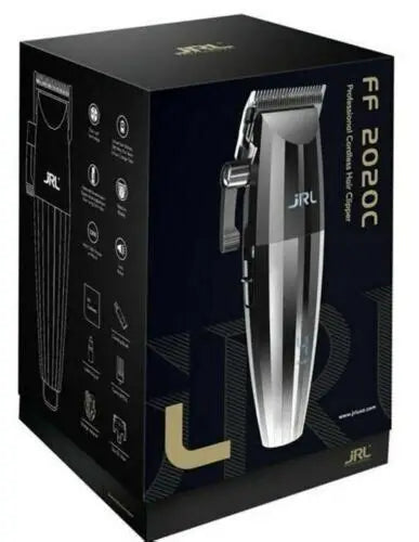 JRL PROFESSIONAL 2020C CORDLESS HAIR CLIPPER SILVER