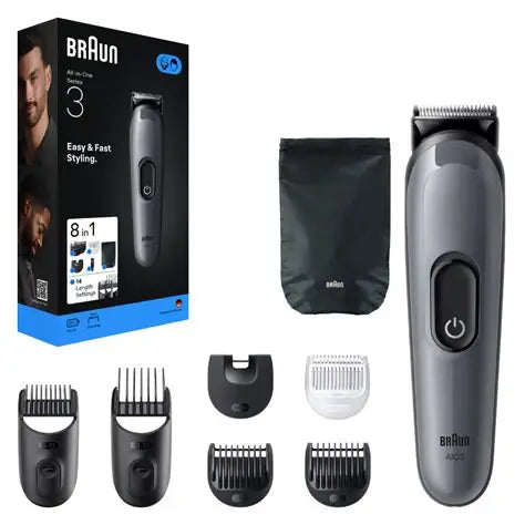 BRAUN AIO3500 8-IN-1 TRIMMER SERIES 3 - 290657