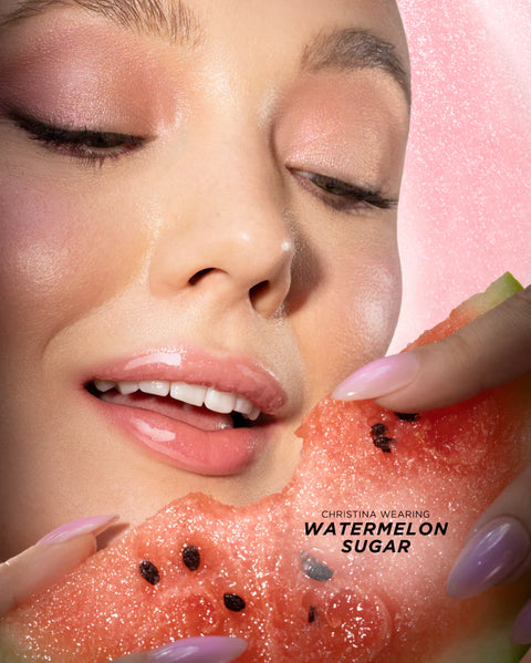 Honey Infused Lip Oil Tinted - Watermelon Sugar