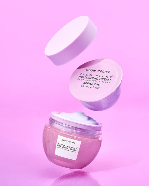 GLOW RECIPE PLUM PLUMP HYALURONIC CREAM mini