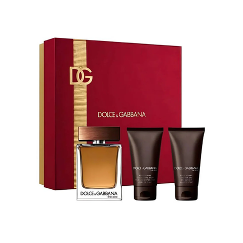 Dolce & Gabbana The One Coffret After Shave Balm 50ml + Eau De Toilette 100ml + Shower Gel 50ml