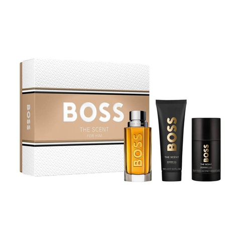 Boss The Scent For Him Coffret Eau De Toilette 100Ml+ Shower Gel 100ml + Deo Stick 75ml