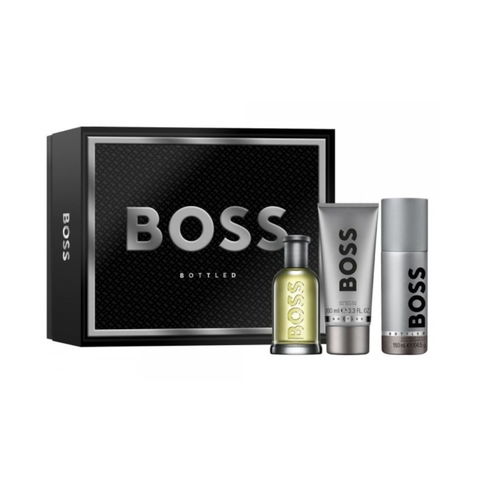 Boss Bottled Coffret Eau De Toilette 100ml+ Shower Gel 100ml+ Deorant 150ml