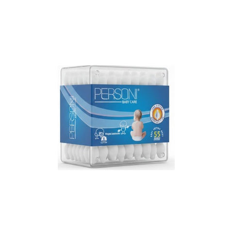 PERSONI BABY CARE COTTON BUDS BOX - 55pcs
