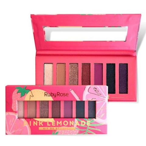 RUBY ROSE EYESHADOW PALETTE PINK LEMONADE