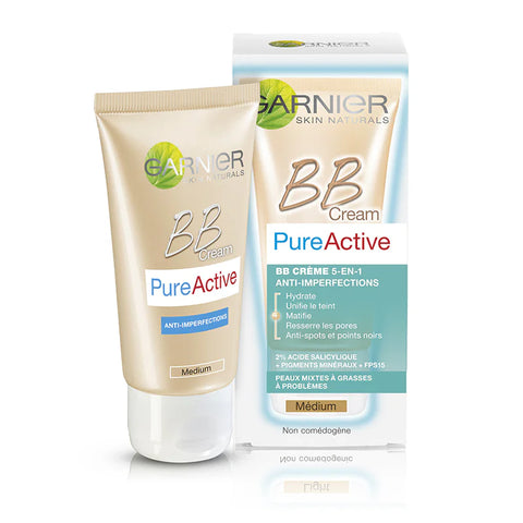 Garnier BB Cream Pure Active 5 in 1 Medium 50 ML