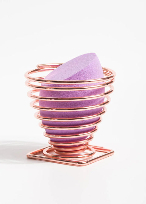 CALA SPONGE & HOLDER - PURPLE SLANT