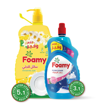 FOAMY DISH WASHING AND FLOOR CLEANER OFFER