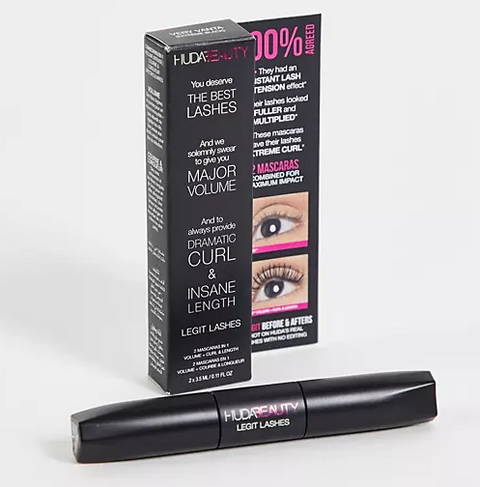 Huda Beauty Legit Lashes Double-Ended Mini Mascara