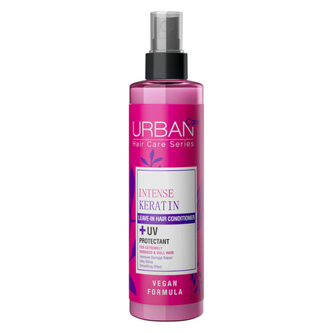 Urban Care intense keratin leave-in hair conditioner and UV 200ML