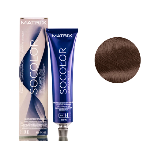 Matrix SoColor 506N Extra Coverage Dark Blonde Neutral Hair Color Cream, 90ml