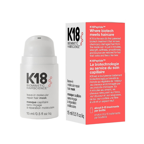 K18Hair Leave-In Molecular Repair Hair Mask 15mL