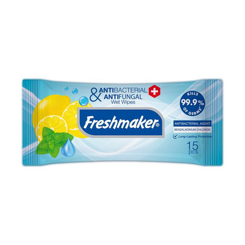 Freshmaker Hygienic Wet Wipes (15 Count)