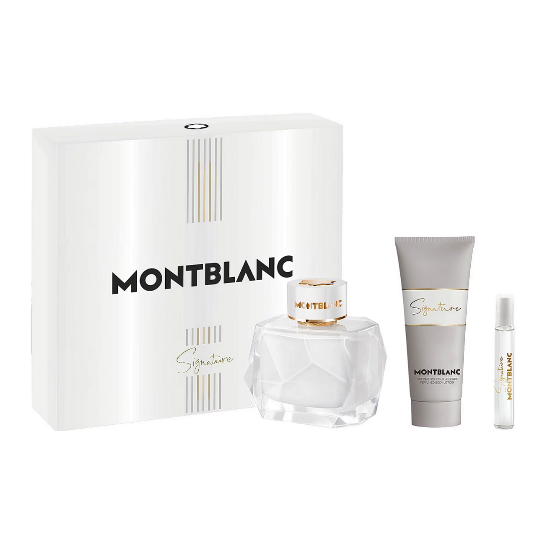 MONT BLANC SIGNATURE COFFRET 3 PIECES – IZZAT DAOUK Lebanon