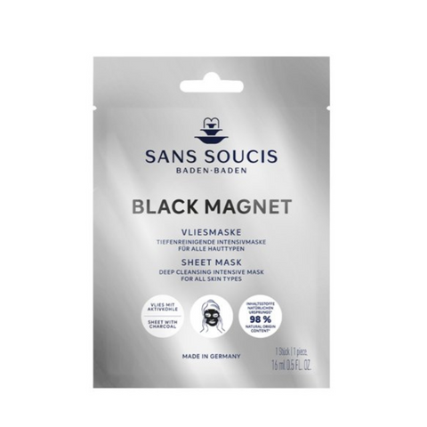 Sans Soucis Black Magnet Sheet Mask For All Skin Types