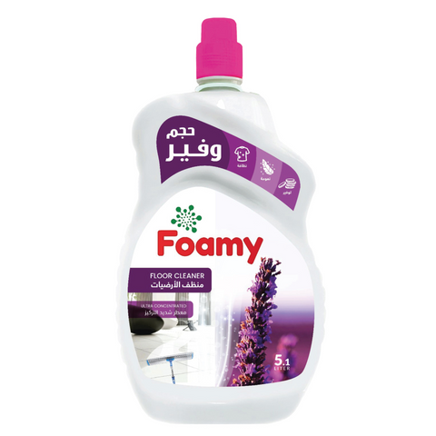 FOAMY FLOOR CLEANER LAVENDER 5.1L