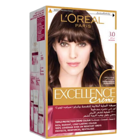 L'Oreal Excellence Creme Hair 3.0 Dark Brown