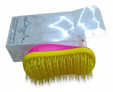 DESSATA 0501ORIG FUCHSIA-YELLOW HAIR BRUSH