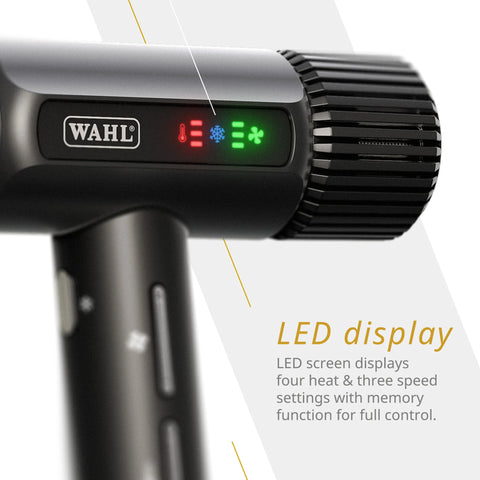 WAHL Vanquish Lightweight Hair Dryer LED Display