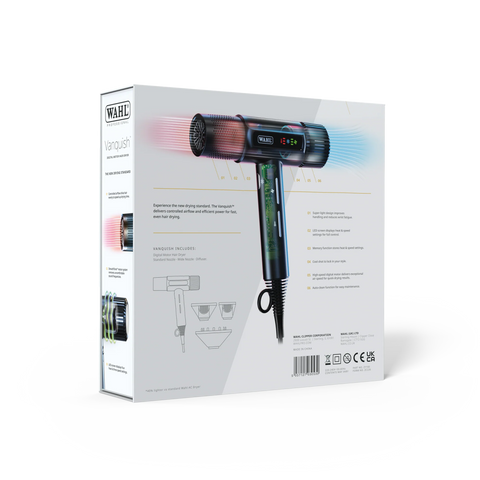 WAHL Vanquish Lightweight Hair Dryer LED Display