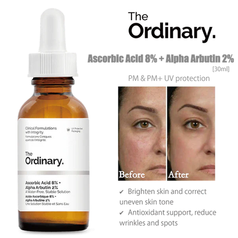 The Ordinary Ascorbic Acid 8% + Alpha Arbutin 2% 30ml